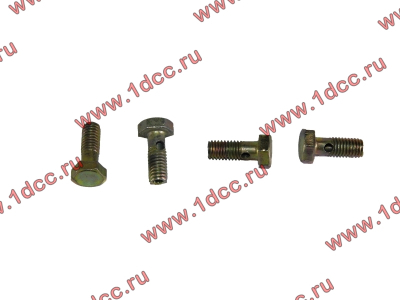 Болт пустотелый M6 обратки с форсунок H2 HOWO (ХОВО) VG1500080090 фото 1 Ижевск