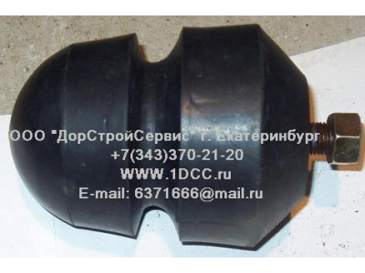 Отбойник рессоры передней круглый с болтом H2/H3 HOWO (ХОВО) WG9725521210 фото 1 Ижевск