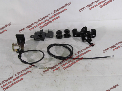 Замок капота (комплект L+R) DF DONG FENG (ДОНГ ФЕНГ) 5301609-C0100+5301610-C01 для самосвала фото 1 Ижевск