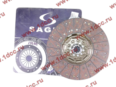 Диск сцепления ведомый 420 мм SAGES H2/H3 HOWO (ХОВО) WG1560161130 фото 1 Ижевск